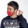 Christmas Print Antimicrobial Facemasks 
